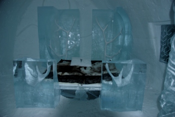 An ice room